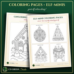Kit de Elfo Navideño, 24 Noches de Magia de Elfos, Ideas Imprimibles para Elfos, Carta de Llegada del Elfo, Notas del Elfo, Cuenta Regresiva Navideña para Niños, PDF imagen 4