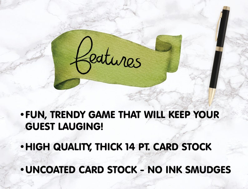 PRINTED SHIPPED 50 Bridal Emoji Pictionary 50cards Fun Shower Game