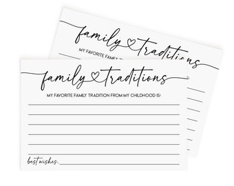 PRINTED + SHIPPED: 50 Family Traditions Baby Shower Games - Minimalist - Unisex Girl or Boy Babies, Keepsake, Fun Gender Neutral Party B8