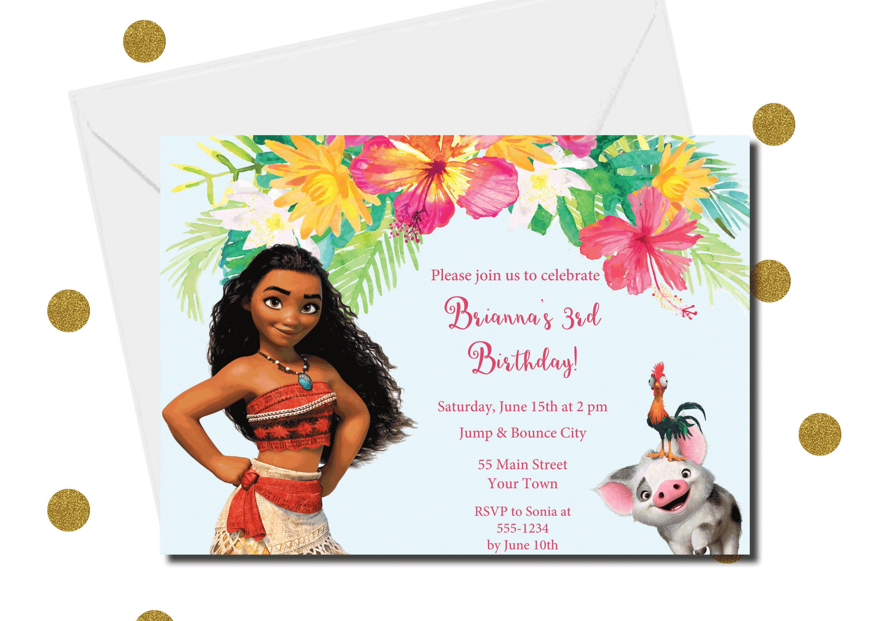 Moana Birthday Party 