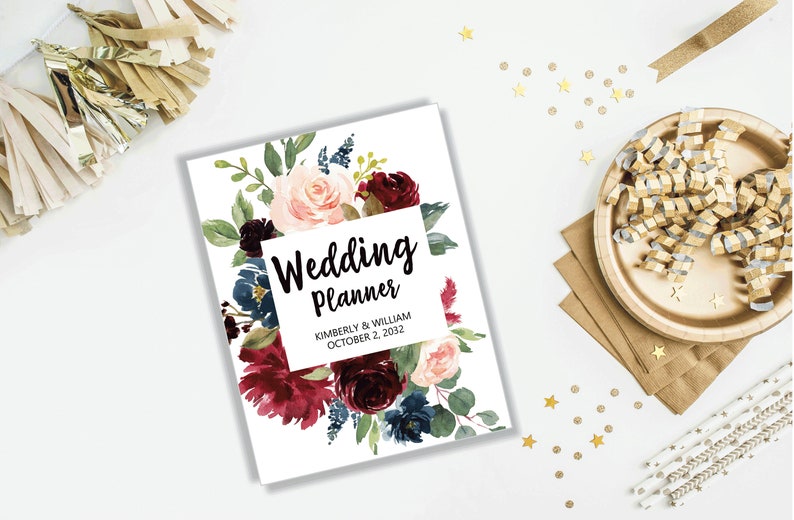 Wedding Planner imprimable, livre de planification de mariage (téléchargement PDF) image 3