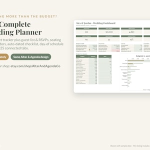 Planilha de Planejamento de Orçamento de Casamento, Excel e Google Sheets: Controle de Despesas, Cronograma de Pagamentos, Custo por Convidado imagem 7