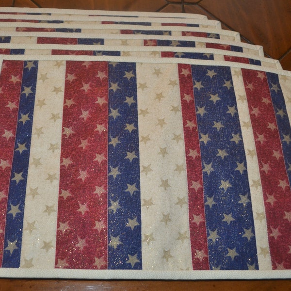 Dark Red Placemats Etsy