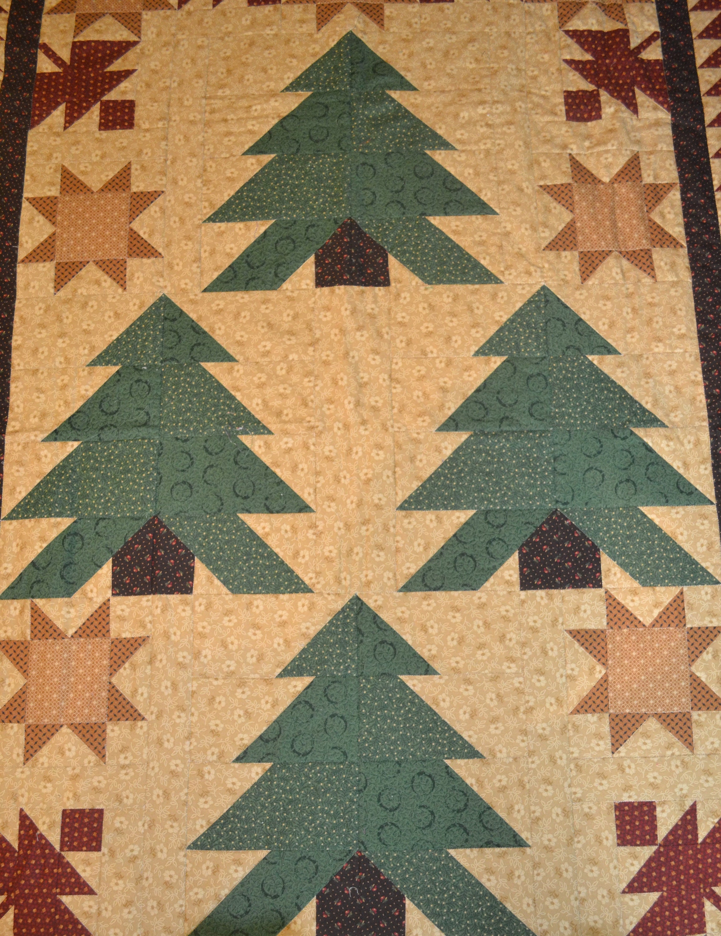 Quilts for Sale Quilt Trees & Stars Etsy