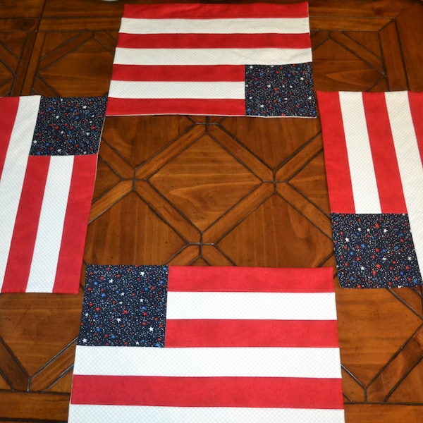 Flag Placemats Etsy