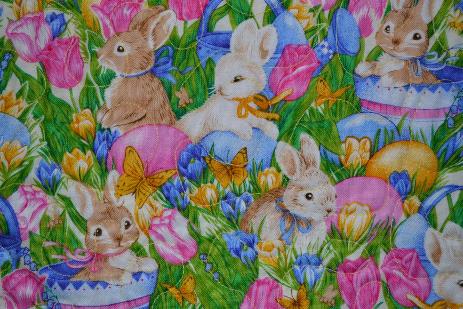 Easter Placemat & Napkin Set Bunny Etsy
