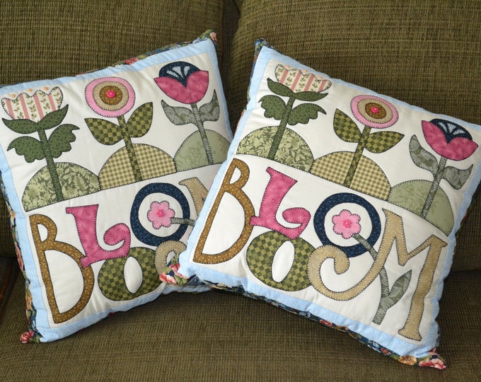 Bloom Pillows Etsy
