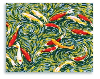 Koi Pond - Print