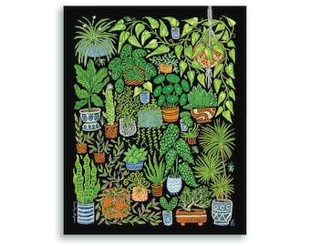 Houseplants - Print