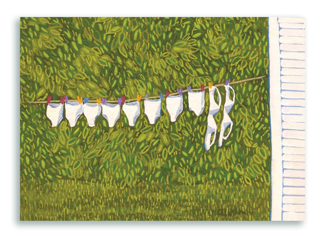 Laundry Day Print Etsy