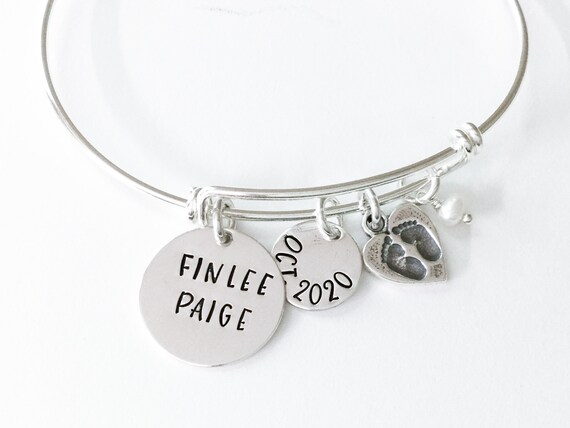 baby name bracelet for mom
