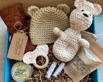 Momma Bear and Baby Bear, Mom and Baby Gift, New Mom Gift, Postpartum Care Package, New Mom Care Package, Mom to be Care Package