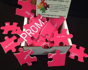 Prom?  PUZZLE Promposal. Ask Her to Prom, Junior Prom, or Sadie Hawkins Dance.