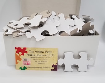 PUZZLE Rompecabezas de libro de visitas extra grande de 150 piezas para bodas grandes / Piezas de rompecabezas blancas / Rompecabezas tamaño póster