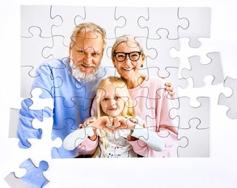 Custom Puzzle Gift Fast.  Personalized Kids photo puzzle.  Personalized Jigsaw Puzzle for the puzzle lover.