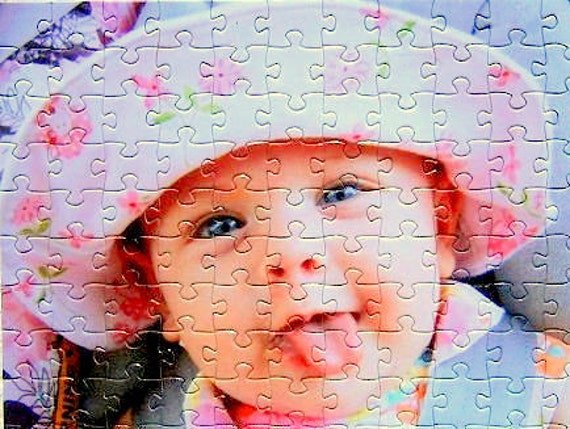 Personalized Photo Puzzle in a Variety of Piece Counts. Custom