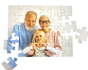 Custom Puzzle with your photo on it!  Many piece counts to choose from.