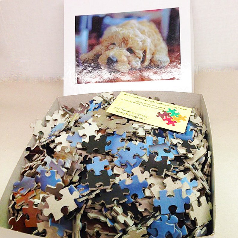 PUZZLE Custom Pet Gift. Photo Puzzles for the pet lover. Etsy