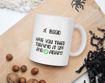 Ceramic Mug | BSOD | Blue Screen of Death | Coffee Mug | Geek art | Geek coffee mug | computer art