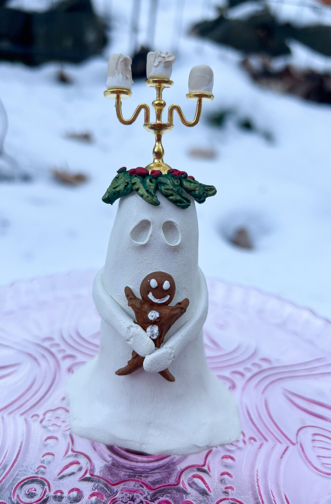 Victorian Gingerbread Ghost Sculpture OOAK Ghost Stories - Etsy