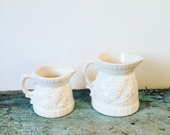 Vintage measuring cups in ounces