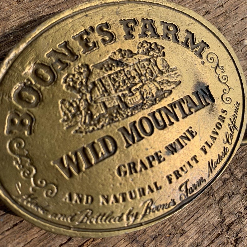 Vintage Boones Farm Wild Mountain Grape Wine Alcohol Etsy