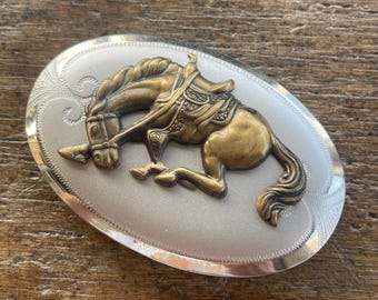 Rooster Rodeo Western Cowboy Style Belt Buckle Heblla Vaquera Con