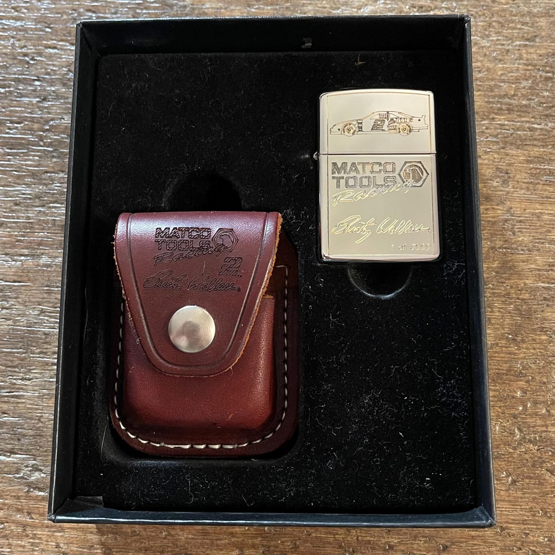 Vintage Rusty Wallace Zippo MATCO Tools Racing Lighter 1 of 5000