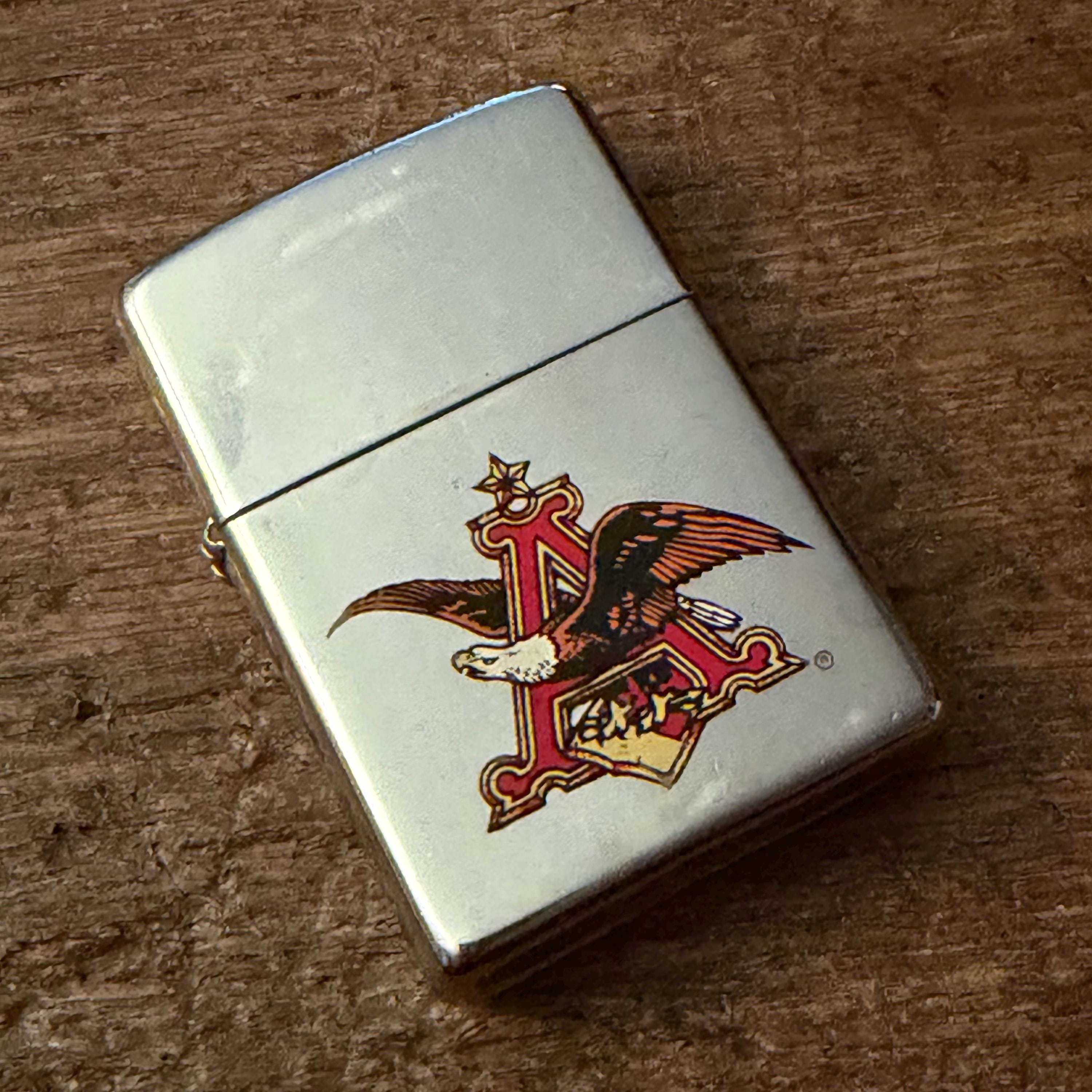 Budweiser Zippo - Etsy