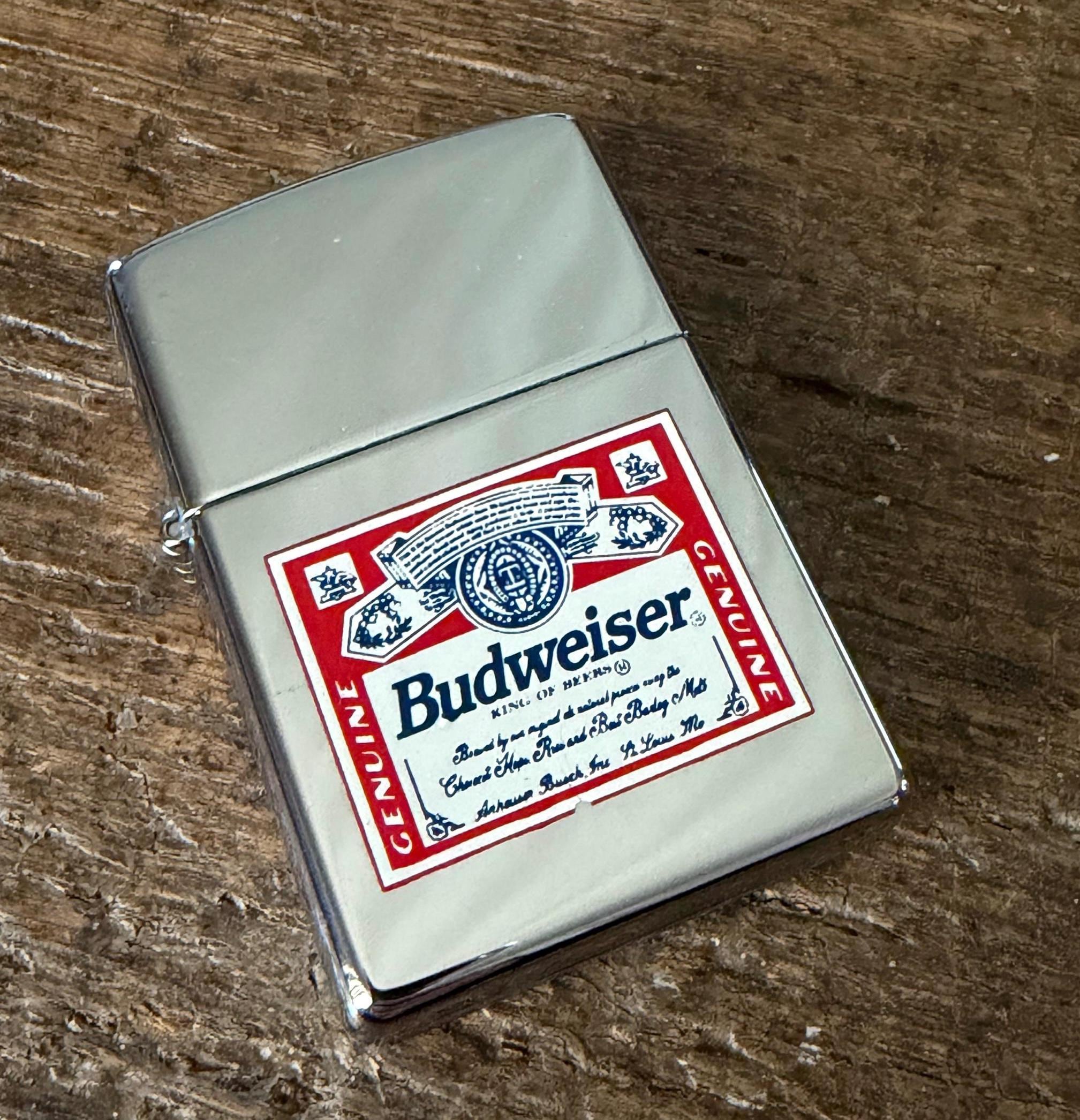 Budweiser Zippo - Etsy
