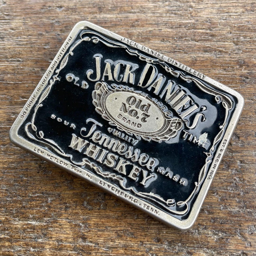 Vintage Jack Daniels Tennessee Whiskey Alcohol Advertising Pewter ...