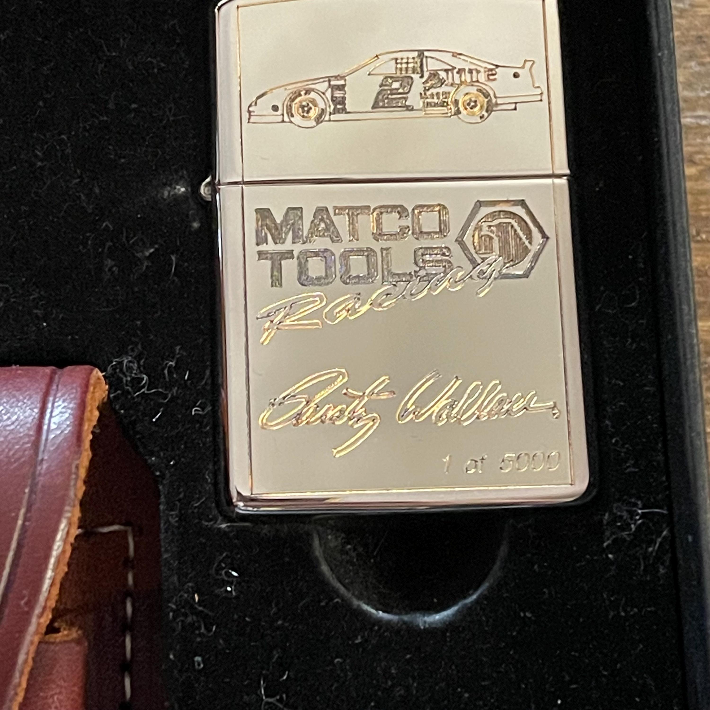 Vintage Rusty Wallace Zippo MATCO Tools Racing Lighter 1 of 5000