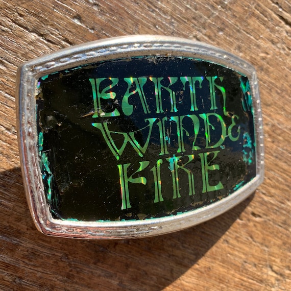 Vintage Earth Wind & Fire Music Group belt buckle… - image 3