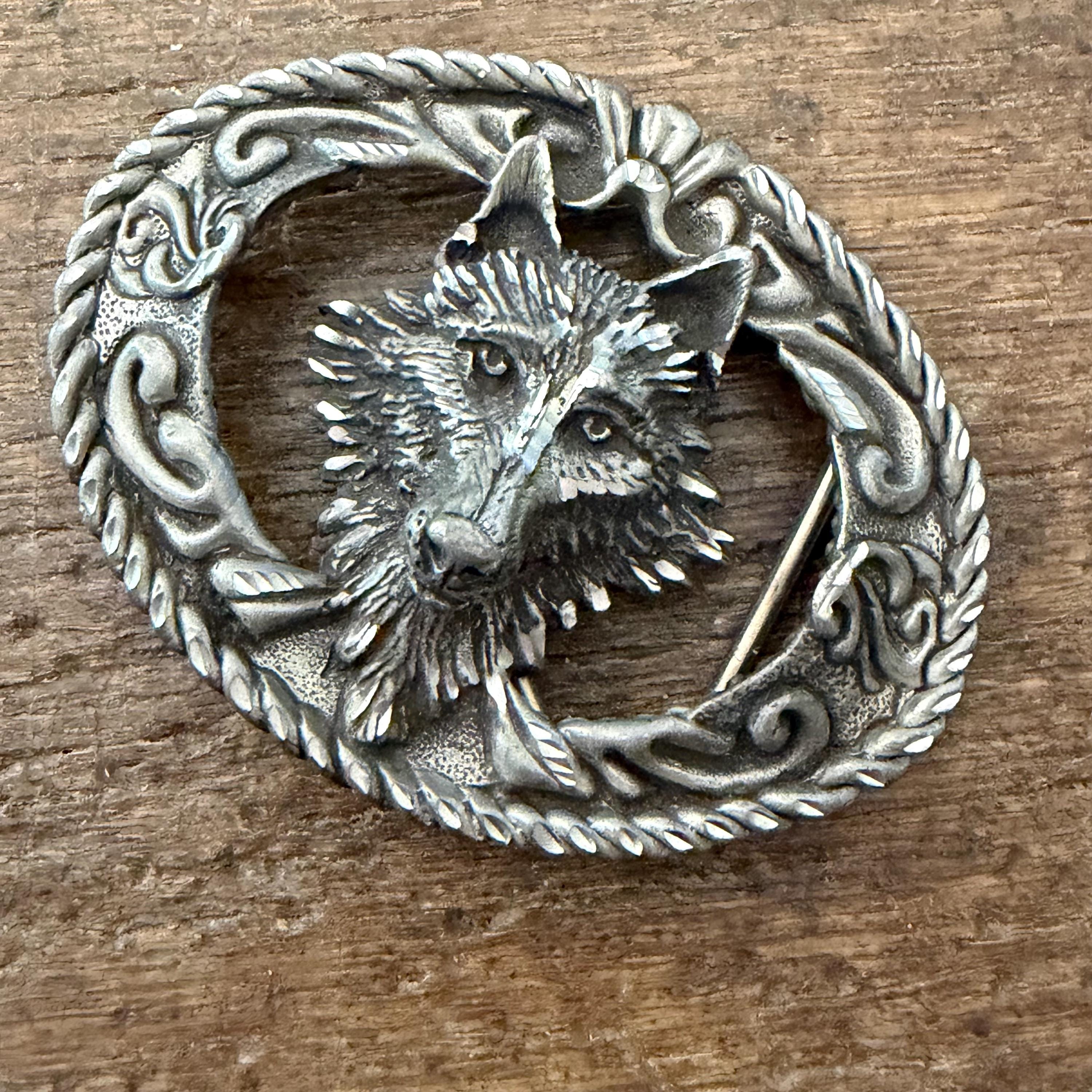 Wolf Belt Buckle Vintage - Etsy display picture 1