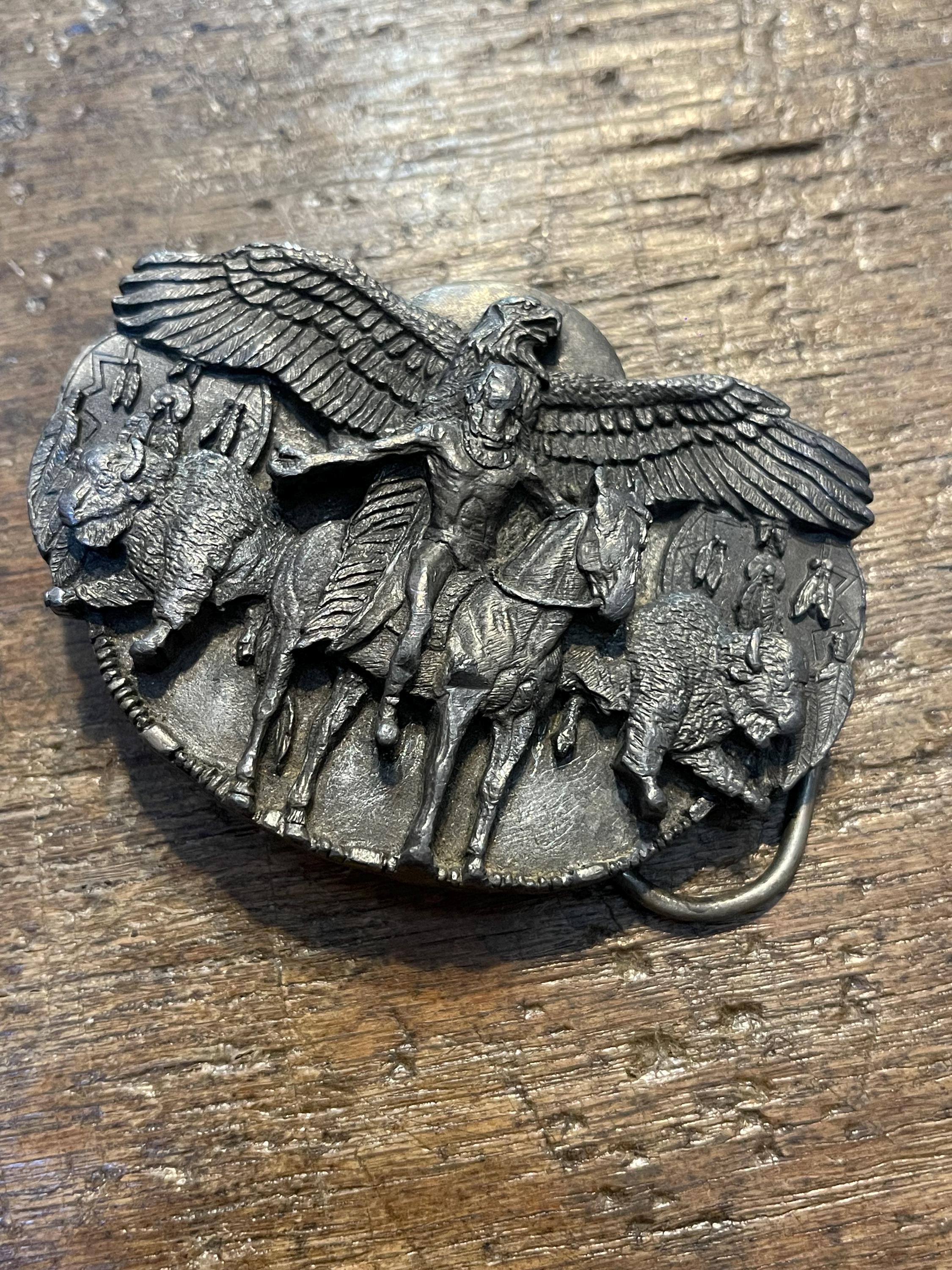 Vintage Native American Sacred Figural Body Eagle and 
