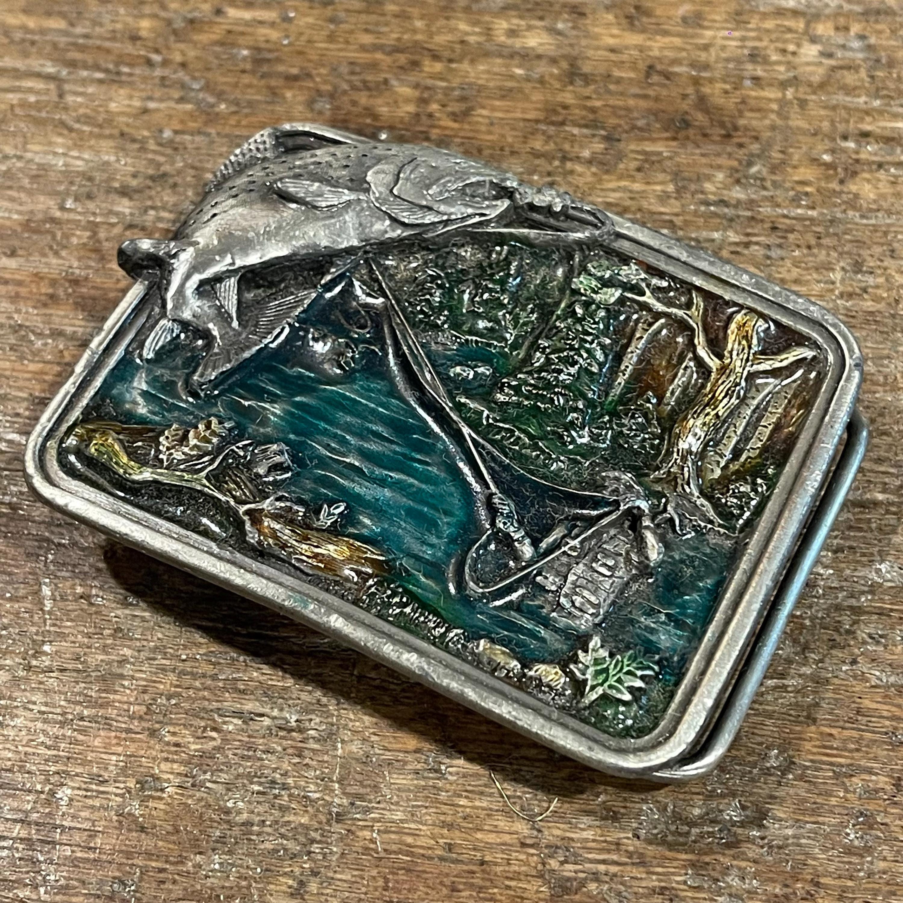 Pewter Fish Buckle - Etsy display picture 2