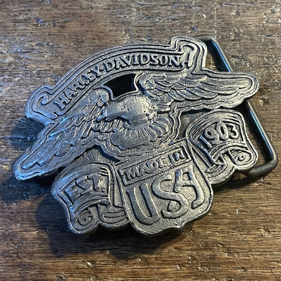 Vintage harley davidson belt - Gem