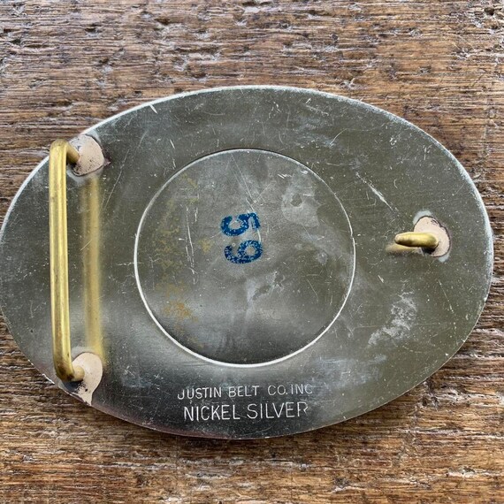 Vintage Western Cattle Head Design And Floral Enamele Gem vintage-western-cattle-head-design-and-floral-enamele-gem