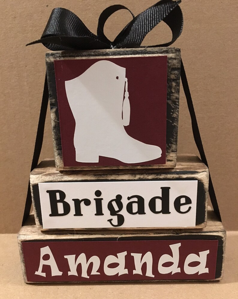 Drill team block set drill team gift squad gift big sis Etsy