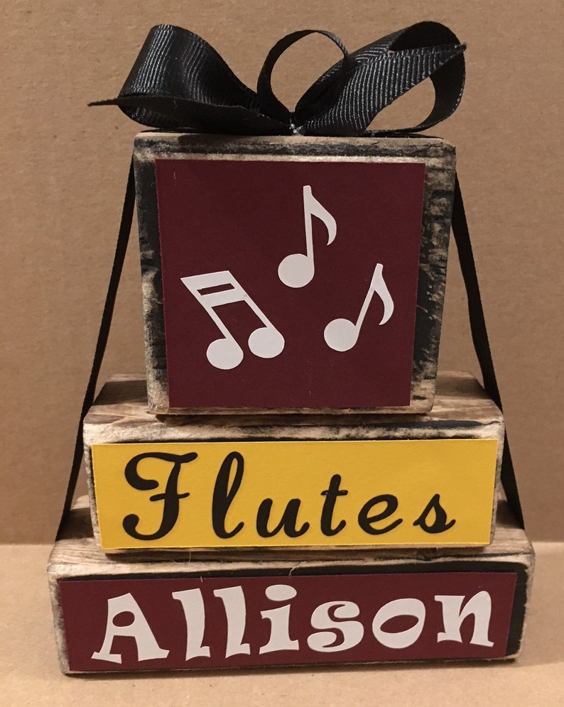 Band block marching band band gift director gift band Etsy