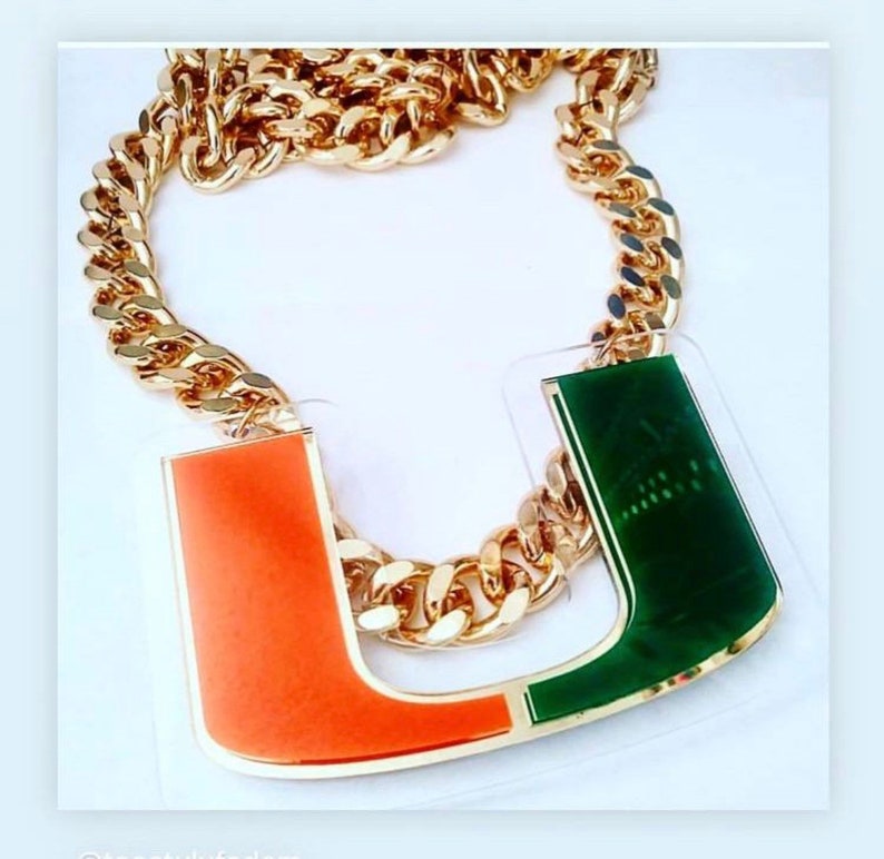 Turnover Chains Big Sports Football Fan Chains Customized Etsy