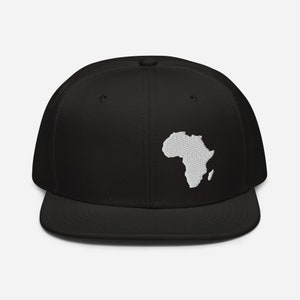 Africa Map Hat