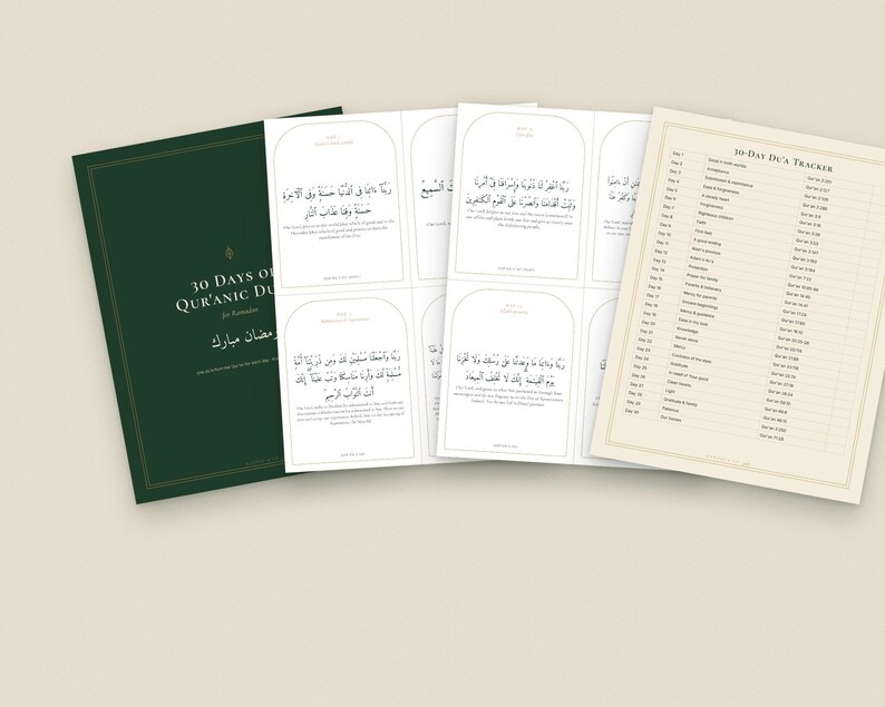 30 Day Ramadan Dua Cards Printable for Kids image 5