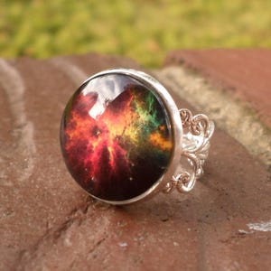 Custom Handmade Planet/Space Ring