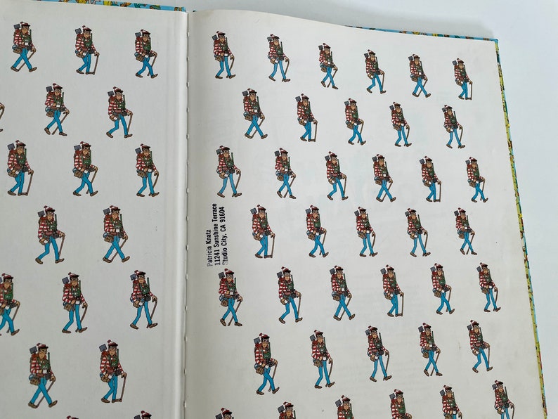 Where's Waldo RARE Banned Book Shows Topless Sunbather Etsy