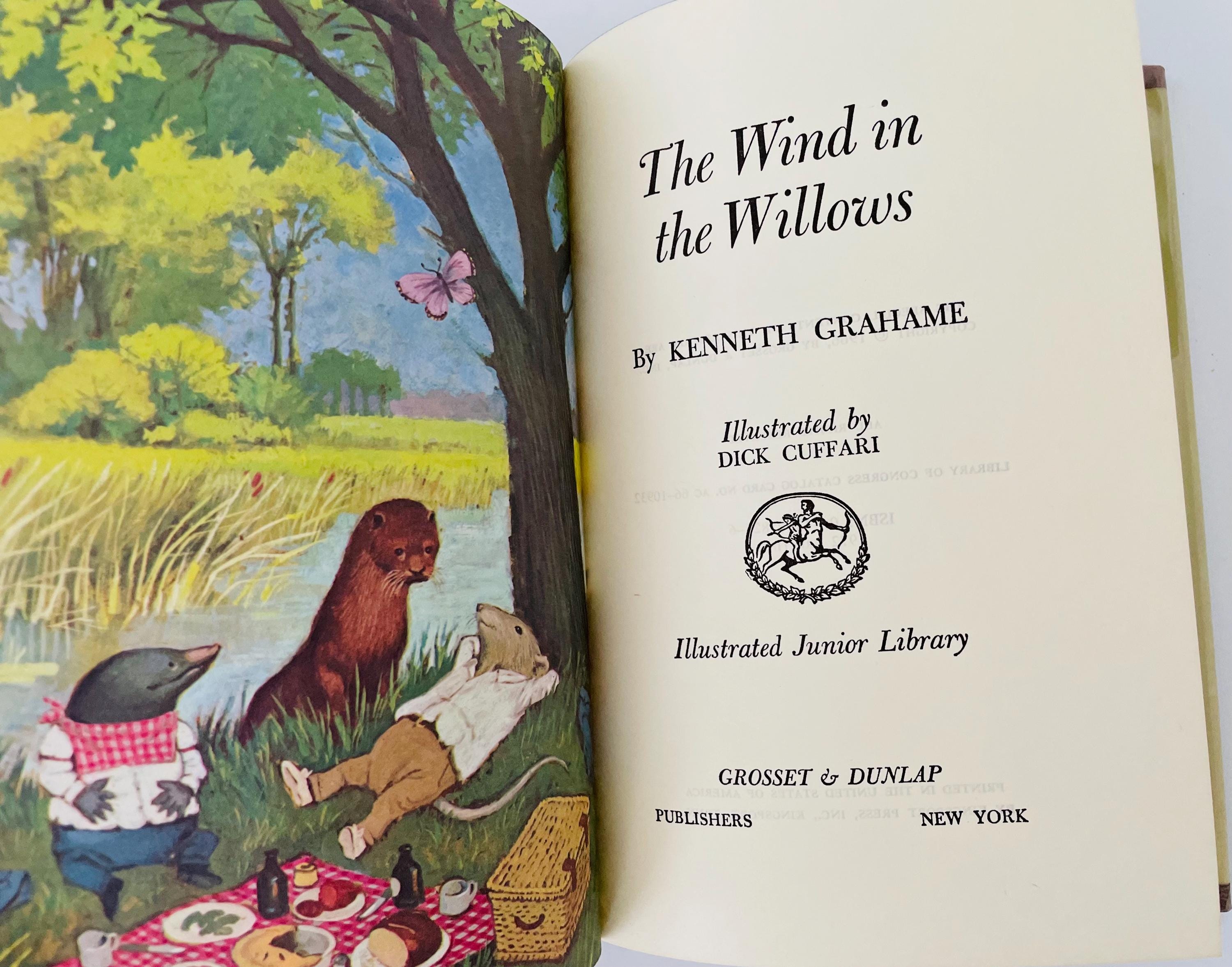 The Wind in the Willows Book 1972, Children's Book, by Kenneth Grahame ...