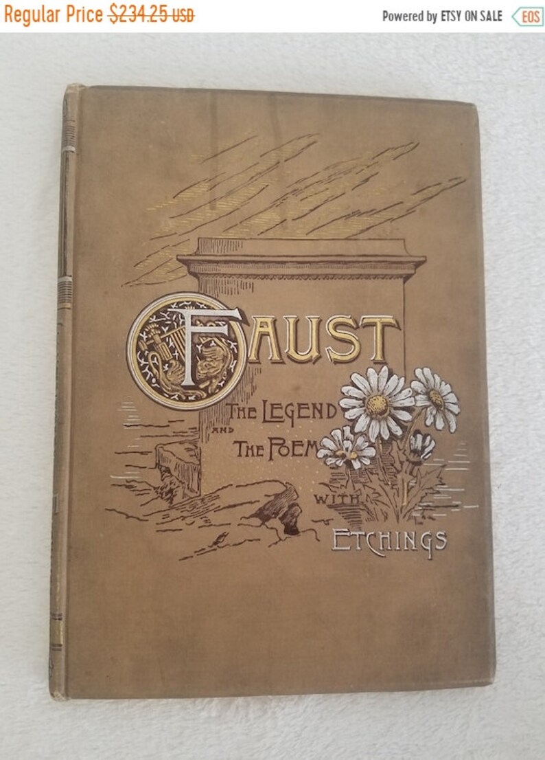 ONSALE Faust the Legend and Poem with William by Etchings S. Bargain [Alternative dealer]