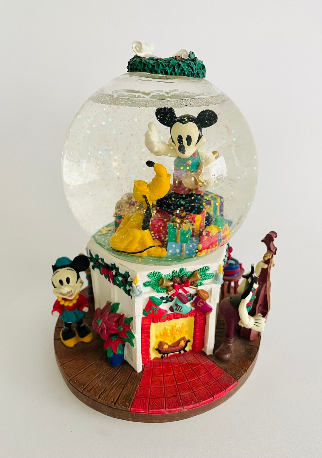 DISNEY (ディズニー) ミッキーマウス スノードーム オルゴール付