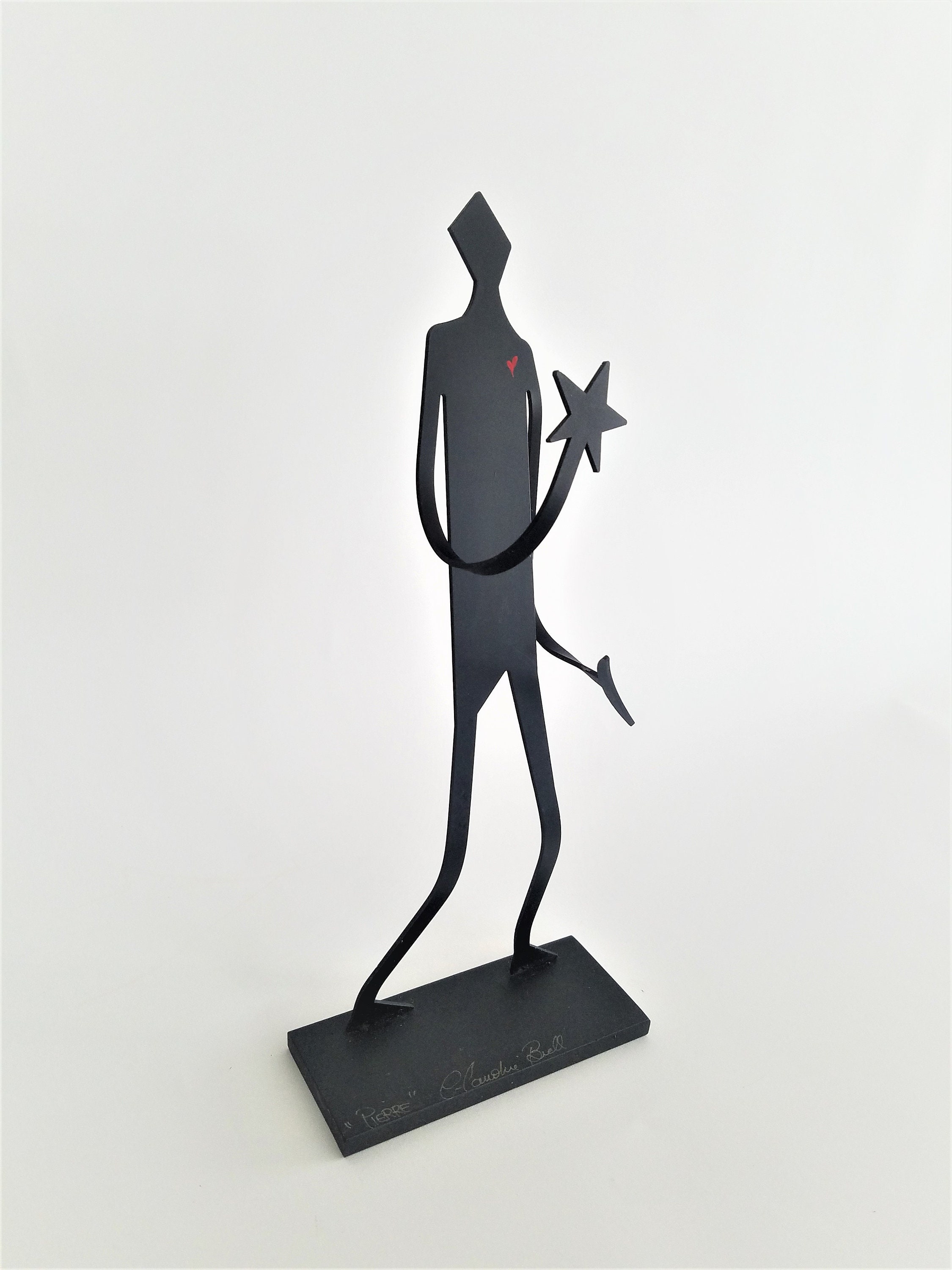 BRUBAKER Wine Bottle Holder 'Knight' - Table Top