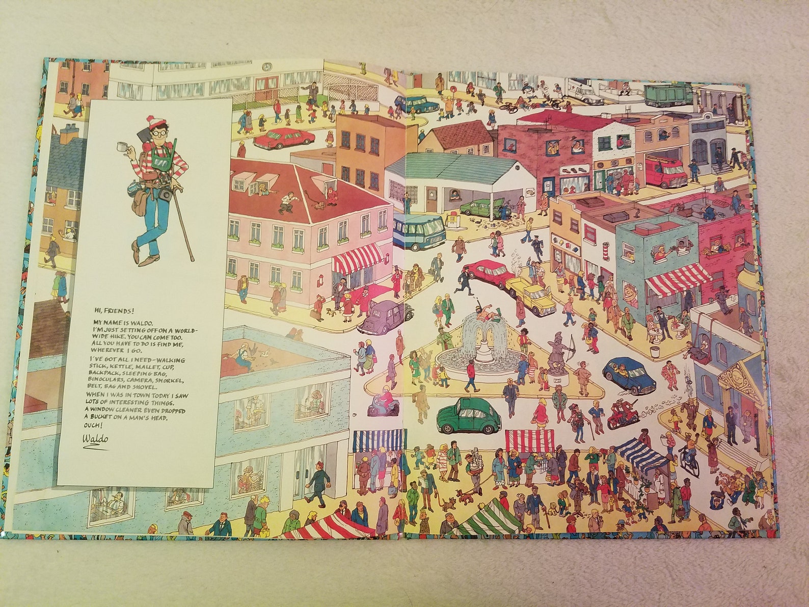 Where's Waldo RARE banned book shows topless sunbather Etsy